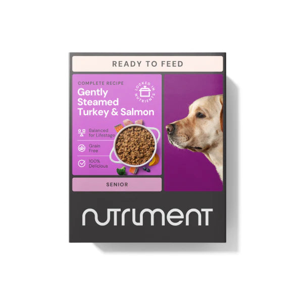 Nutriment | Gently Steamed Senior Turkey & Salmon 395g