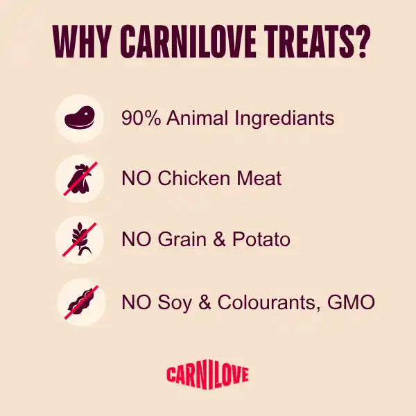 Carnilove | Jerky Turkey & Rabbit for Dogs