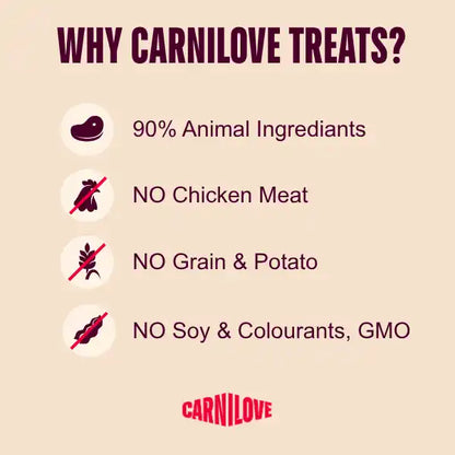 Carnilove | Jerky Turkey & Venison for Dogs