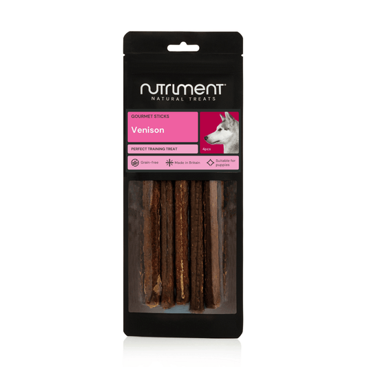 Nutriment | Gourmet Sticks Venison 4pcs