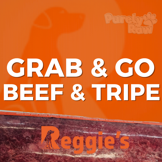 Reggie's |  Grab n Go | Beef & Tripe Mince 80:10:10 (10 X 1kg)