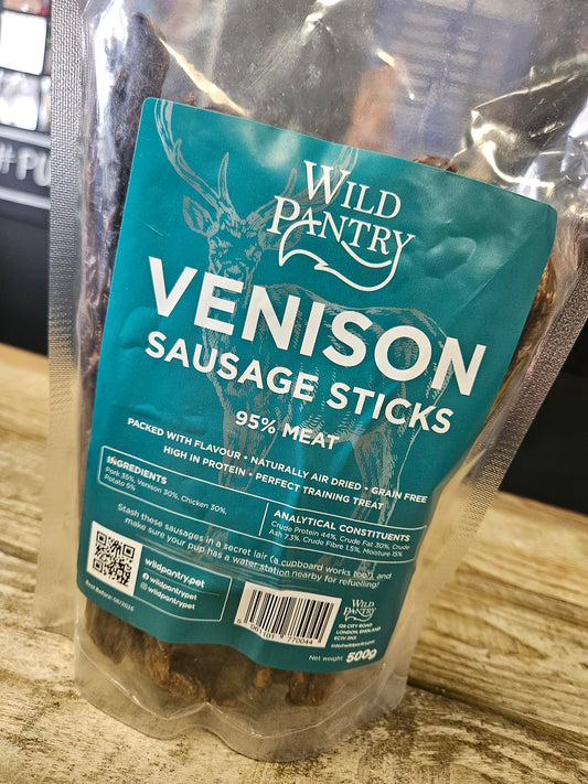 Wild Pantry | Venison Sausage Sticks 500g
