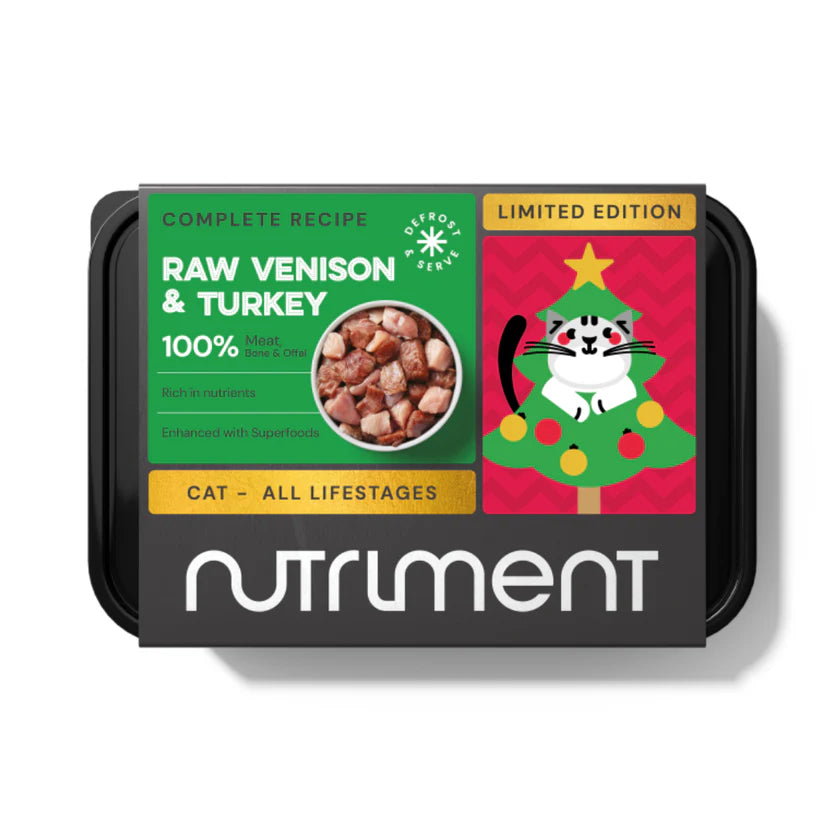 Nutriment | Cat Venison & Turkey - Christmas Limited Edition 500g